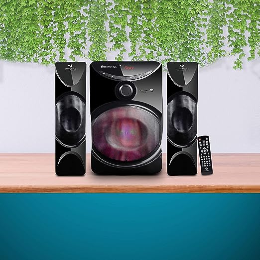 ZEBRONICS Zeb-Energy 60 Watt 2.1 Channel Wireless Bluetooth Multimedia Speaker (Black) ZEBRONICS Zeb-Energy 60 Watt 2.1 Channel Wireless Bluetooth Multimedia Speaker (Black)